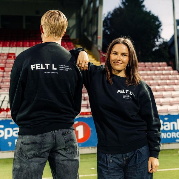 Hovedbilde Hettegenser Felt L