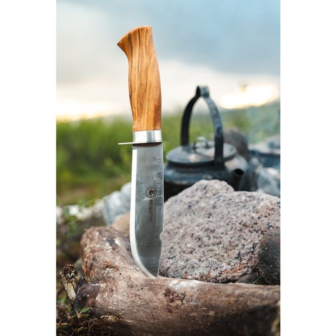 Hovedbilde Kniv Villmarka liten Olive Light ES