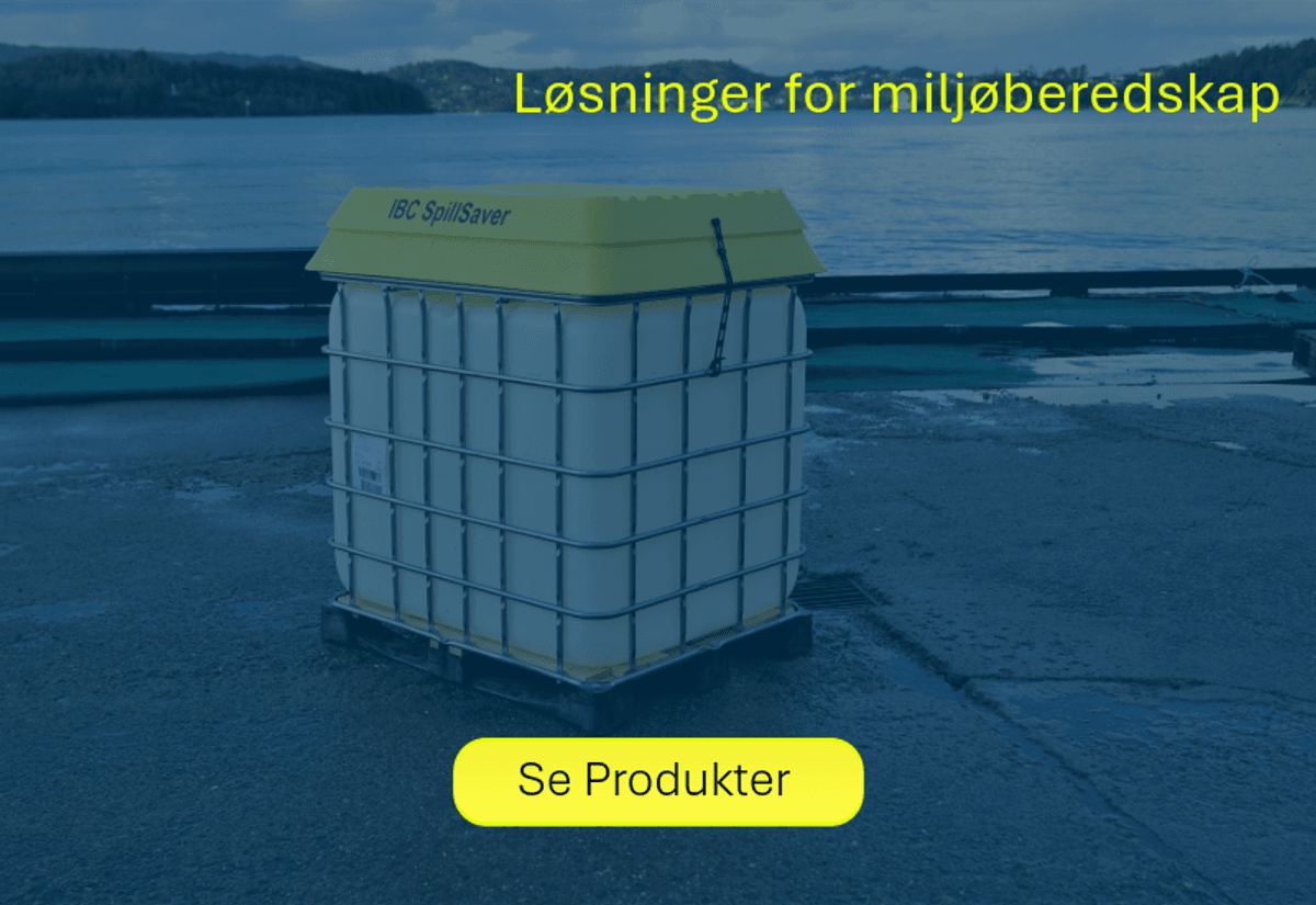 mmb mijø miljøberedskap løsninger olje søl smarte effektive løsninger forebygge håndtere kjemikalie